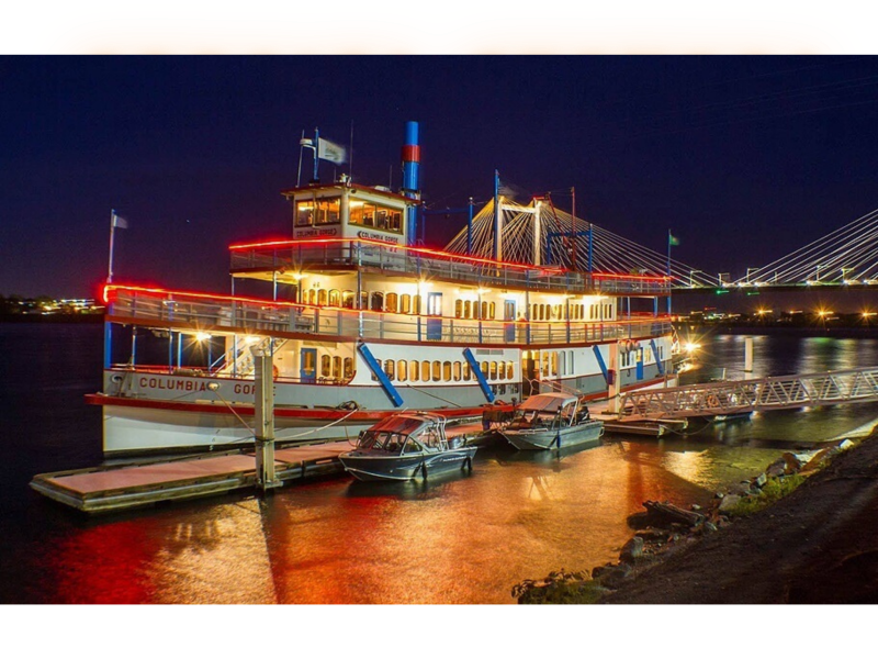 a bridge over a body of water